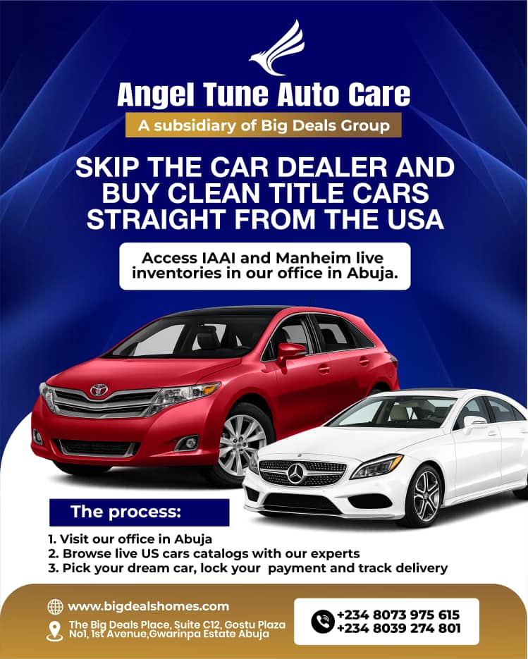 Angel Tune Auto Care Custom Car Request Flyer